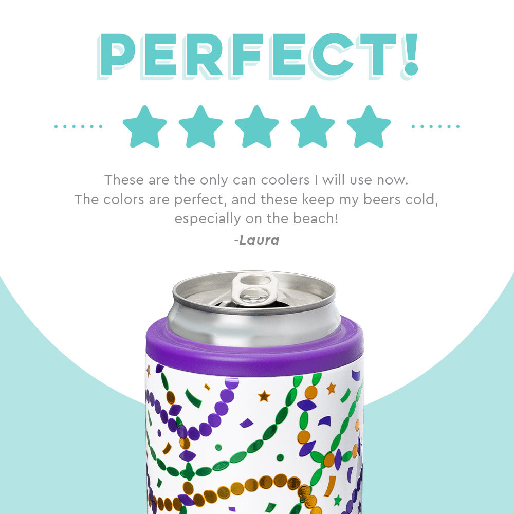 Swig Skinny Can Cooler in Coral - Madi Savvy Boutique