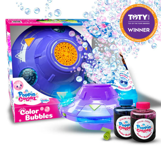 PoppinColorz Galactic Color Bubble Machine
