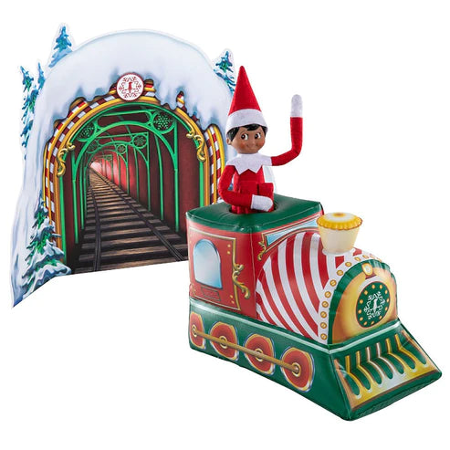 Elf on the Shelf Peppermint Train Ride