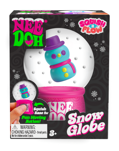 Needoh Squish n Flow Snow Globe