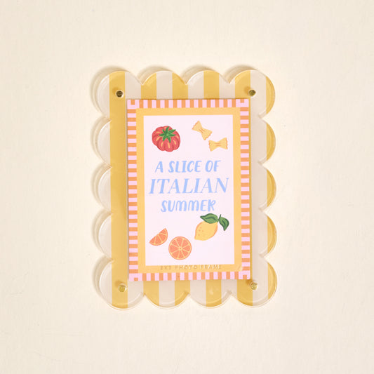 Mini Acrylic Picture Frame Magnet-Limoncello
