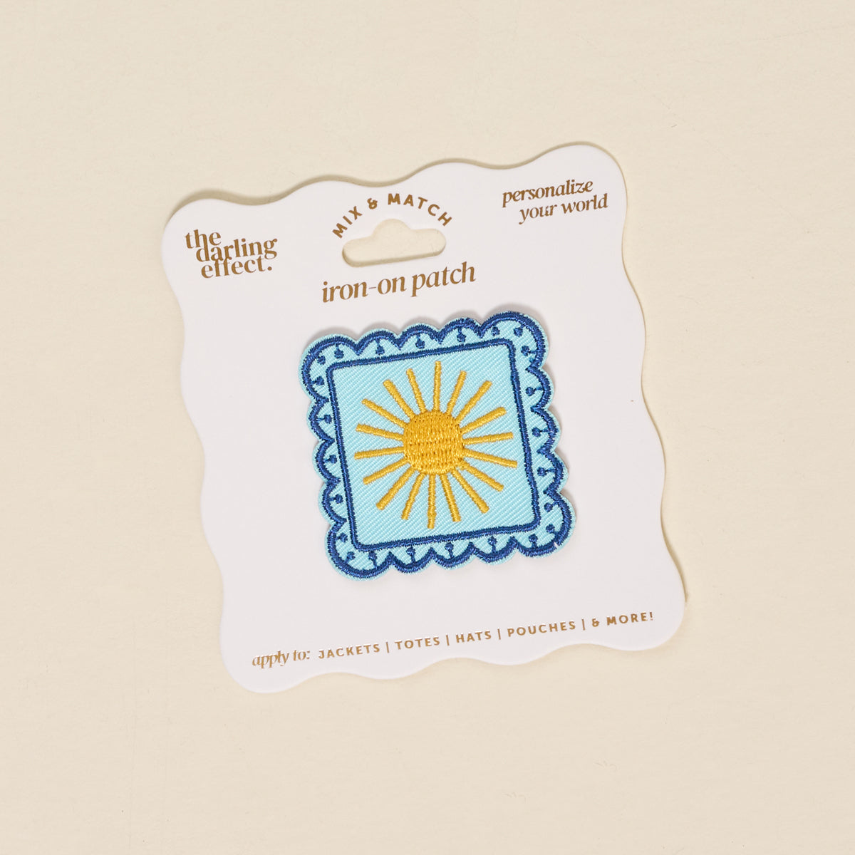 Mix & Match Iron-On Patch-Sunshine