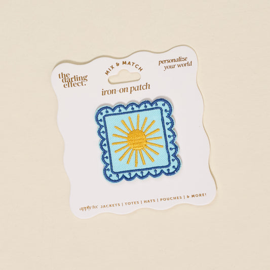 Mix & Match Iron-On Patch-Sunshine