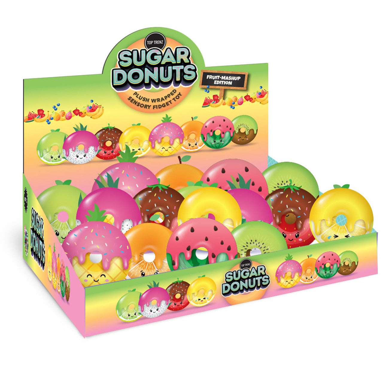 Fruit Sugar Donut Fidget Toy
