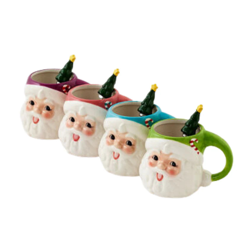 Santa Mug w/Spoon