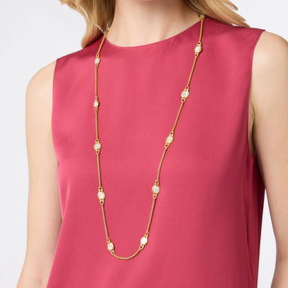 TS Saratoga Stone Station Necklace