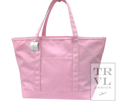 Maxi Coated Canvas Tote