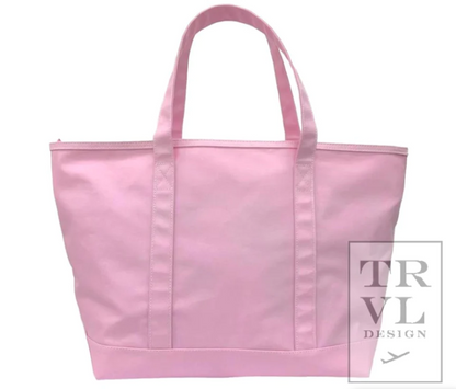 Maxi Coated Canvas Tote