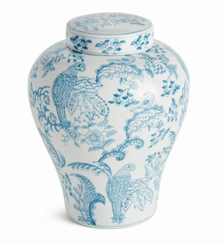 Monarch Parrot Ginger Jar