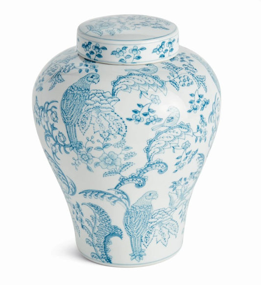 Monarch Parrot Ginger Jar