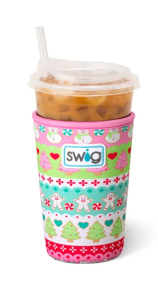 Swig Holiday Iced Cup Coolie (22oz)