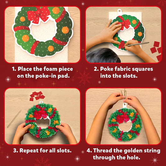 Poke in Art Christmas