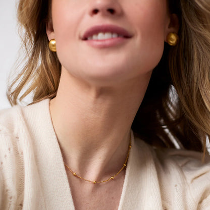 Solara Delicate Station Necklace