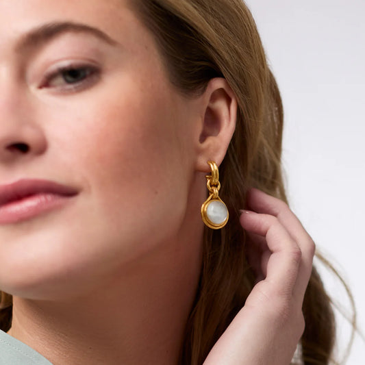 Solara Hoop & Charm Earring