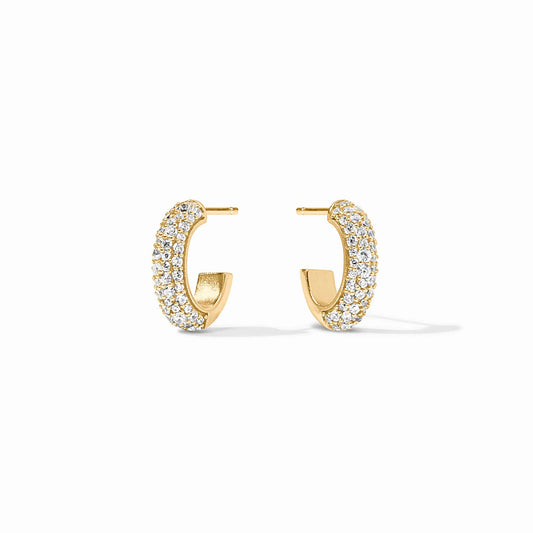 Stardust Hoop Cubic Zirconia
