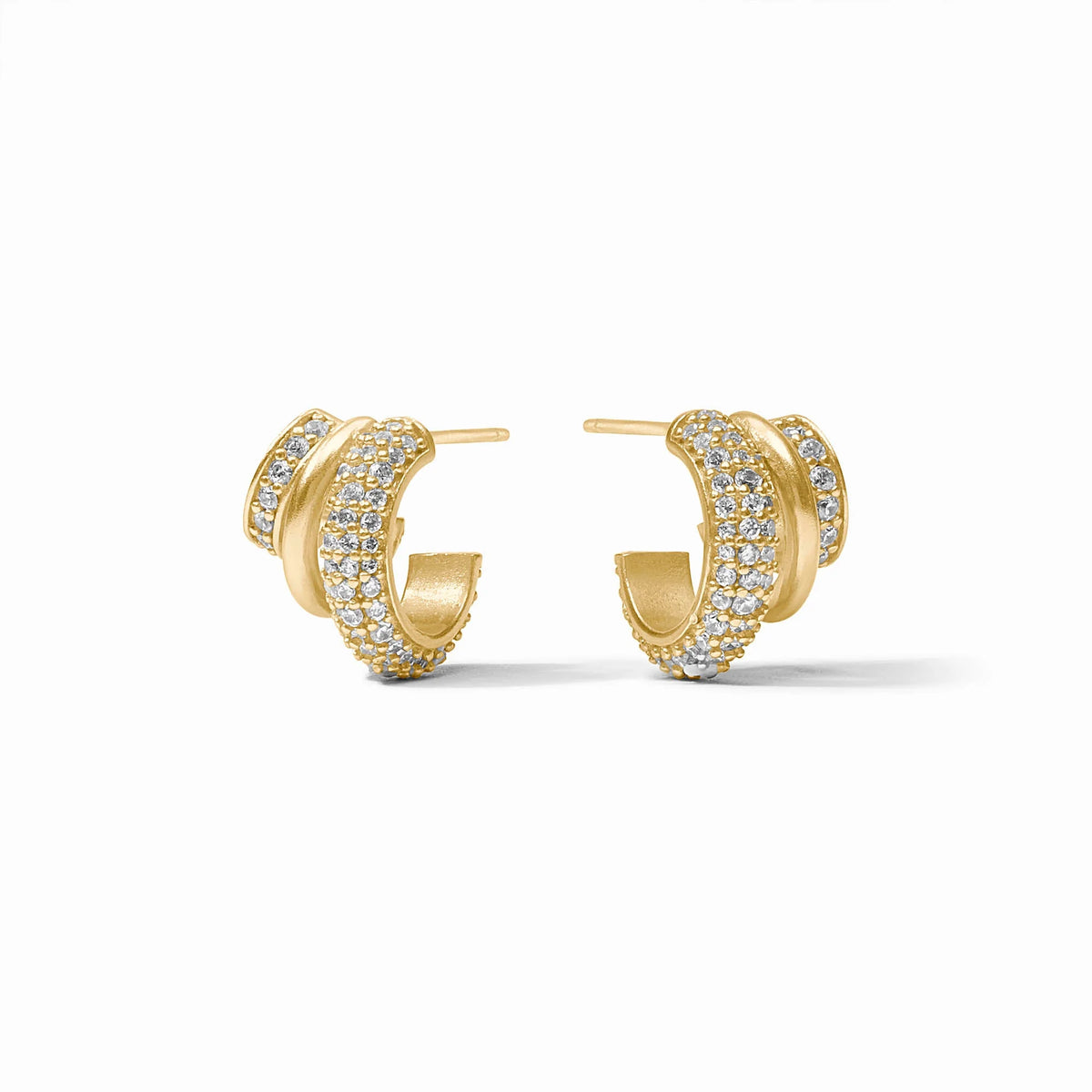 Stardust Triple Hoop Cubic Zirconia