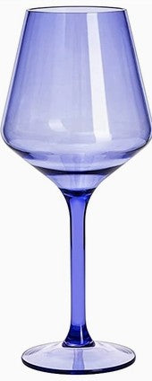 Unbreakable Colored Stemmed Acrylic Wine Glass