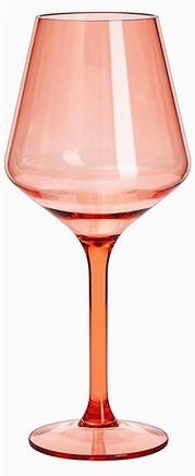 Unbreakable Colored Stemmed Acrylic Wine Glass