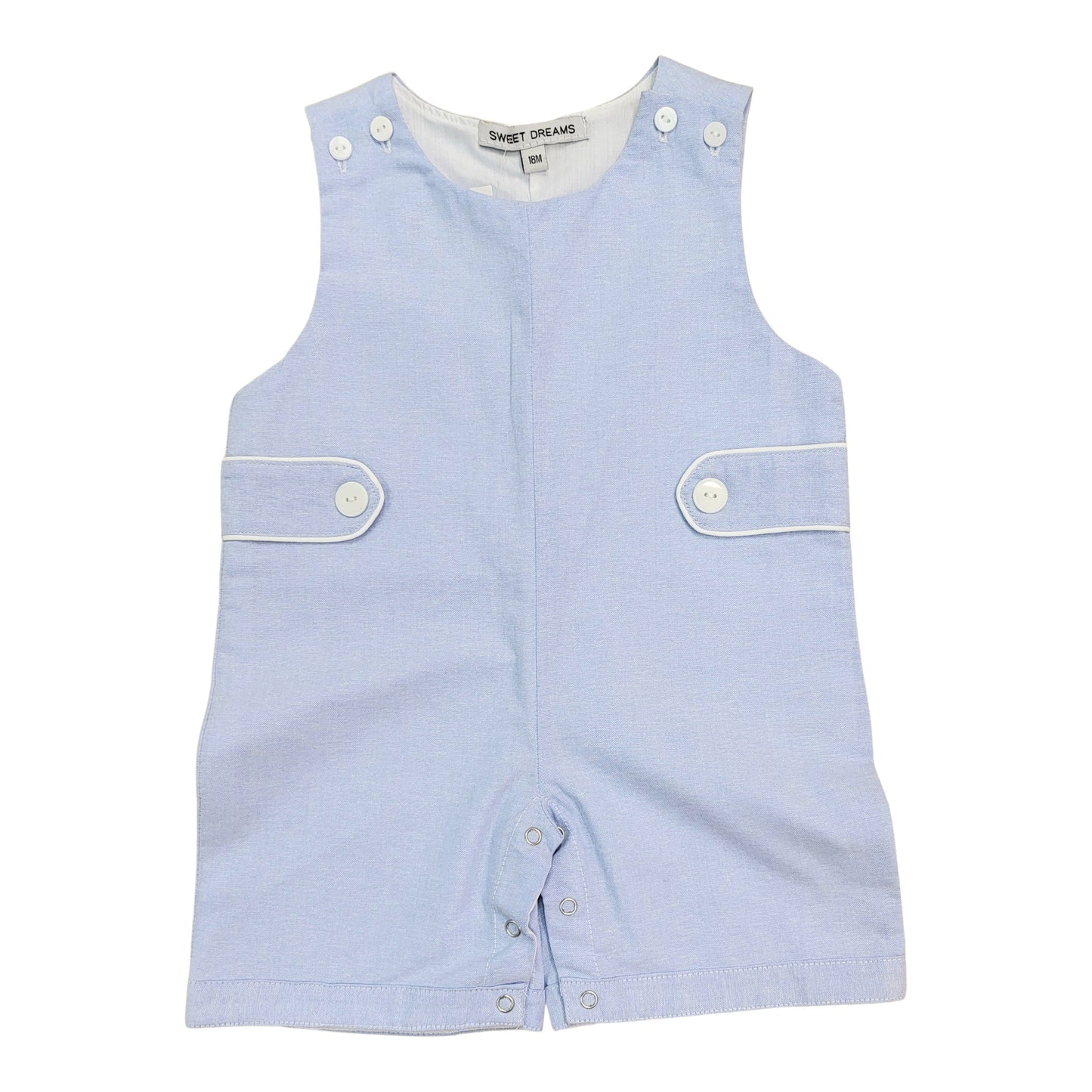 Blue Chambray Boy Jon Jon