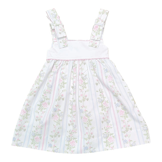 Valerie Floral Bow Strap Dress