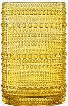 Hobnail Colorful Beaded Drinking Glasses