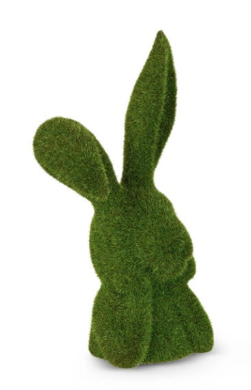 10" Moss Thinking Rabbit Bust