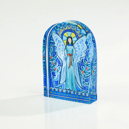 Stained Glass Acrylic Angel