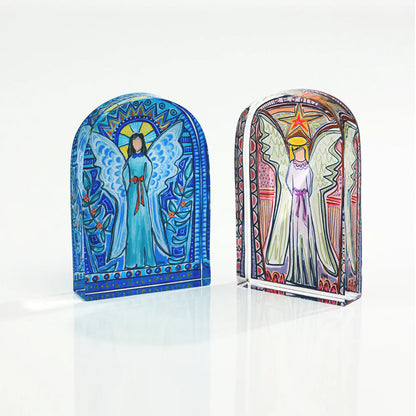 Stained Glass Acrylic Angel