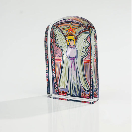 Stained Glass Acrylic Angel