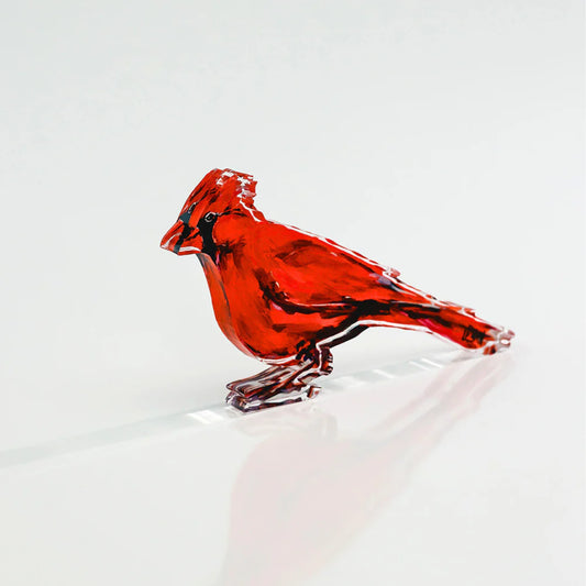 Messenger Cardinal Acrylic