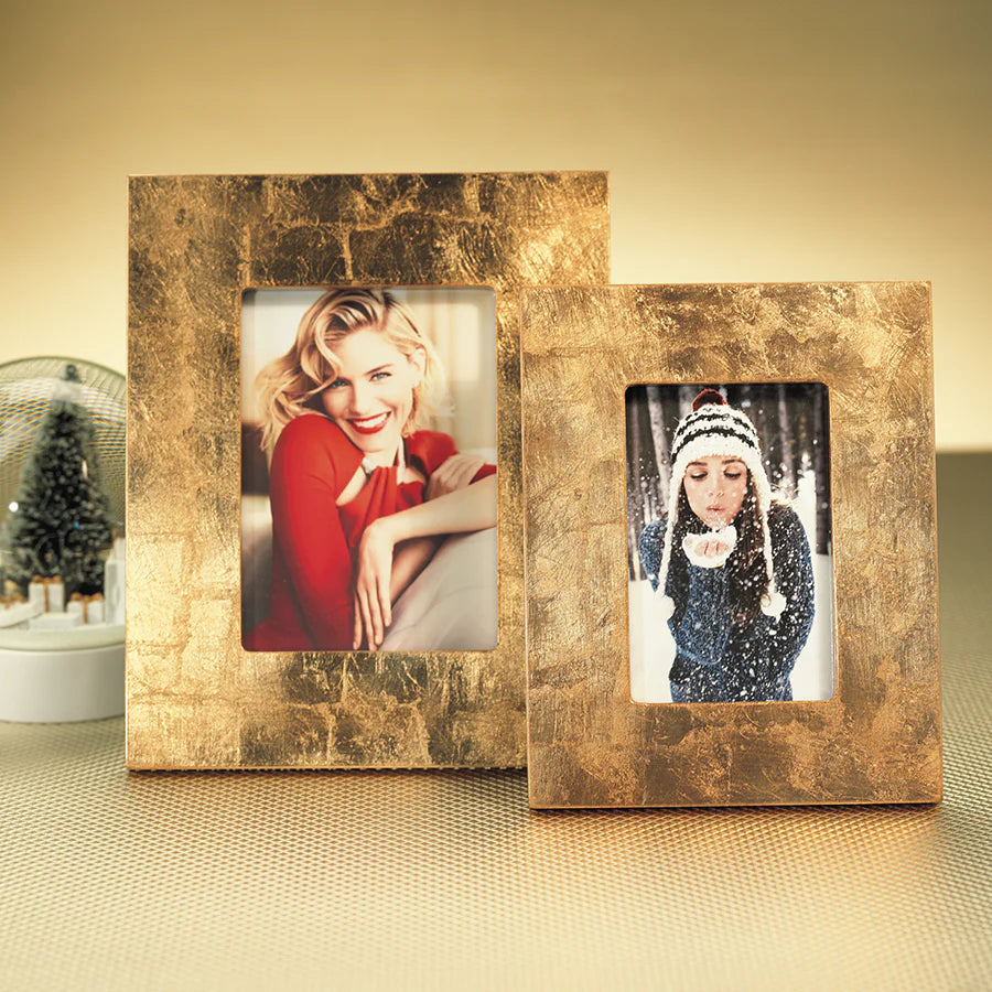 Gold Leaf Photo Frame