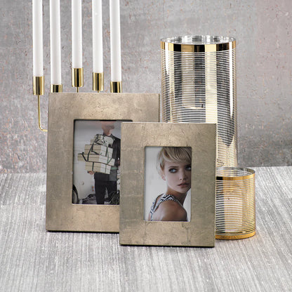 Silver Leaf Photo Frame