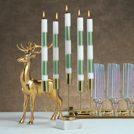 Modern and Festive Formal Candles (Set of 6)