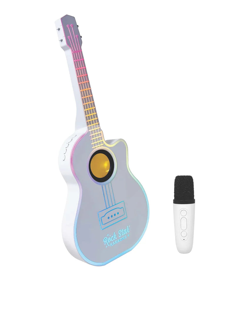 Bluetooth LED Karaoke Guitar Speaker