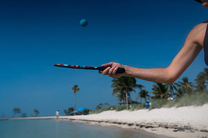 Beach Paddle Ball Set