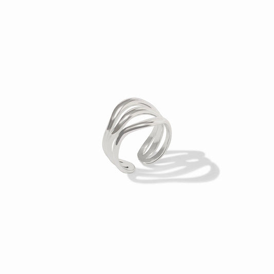 Wave Ring- Silver