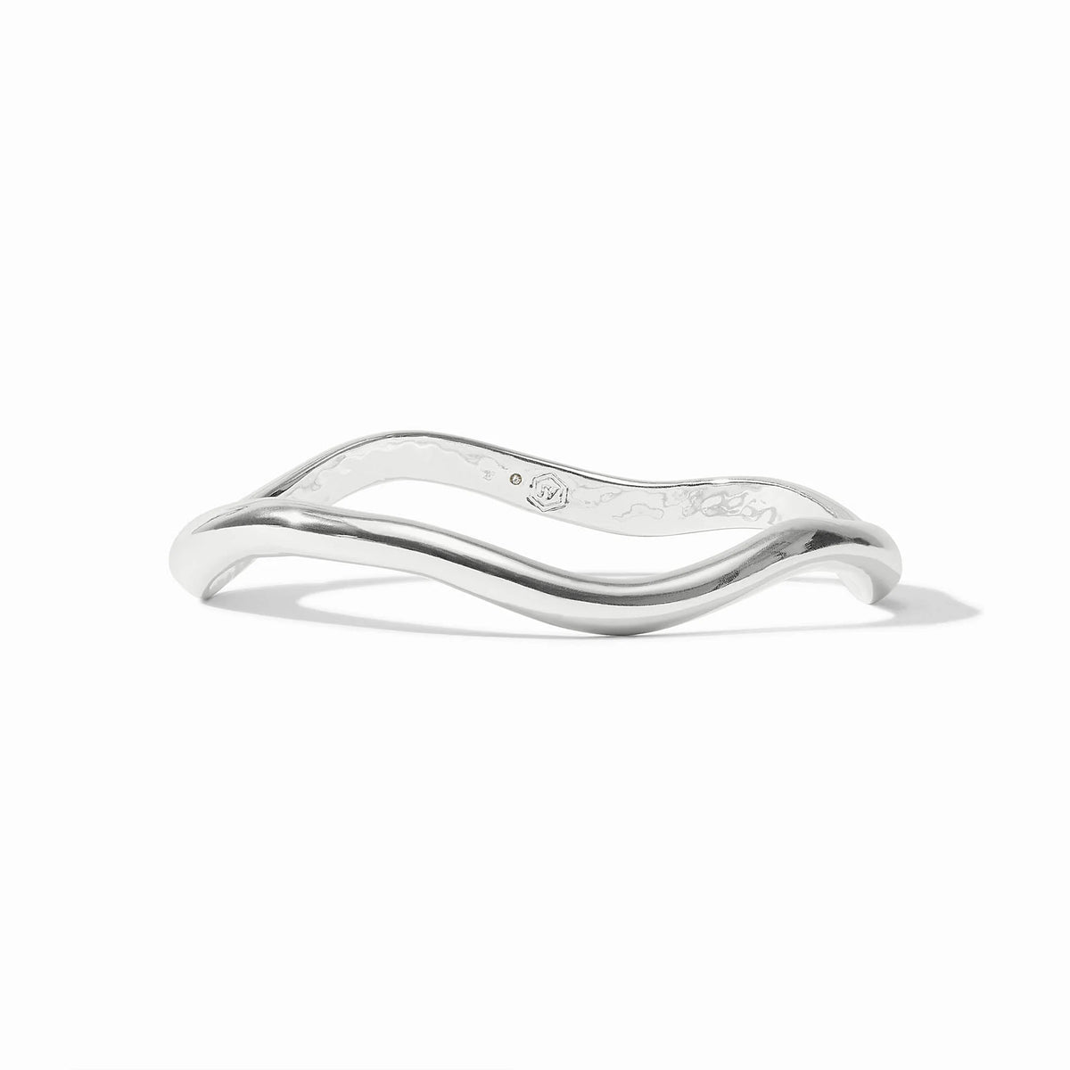 Wave Bangle- Silver