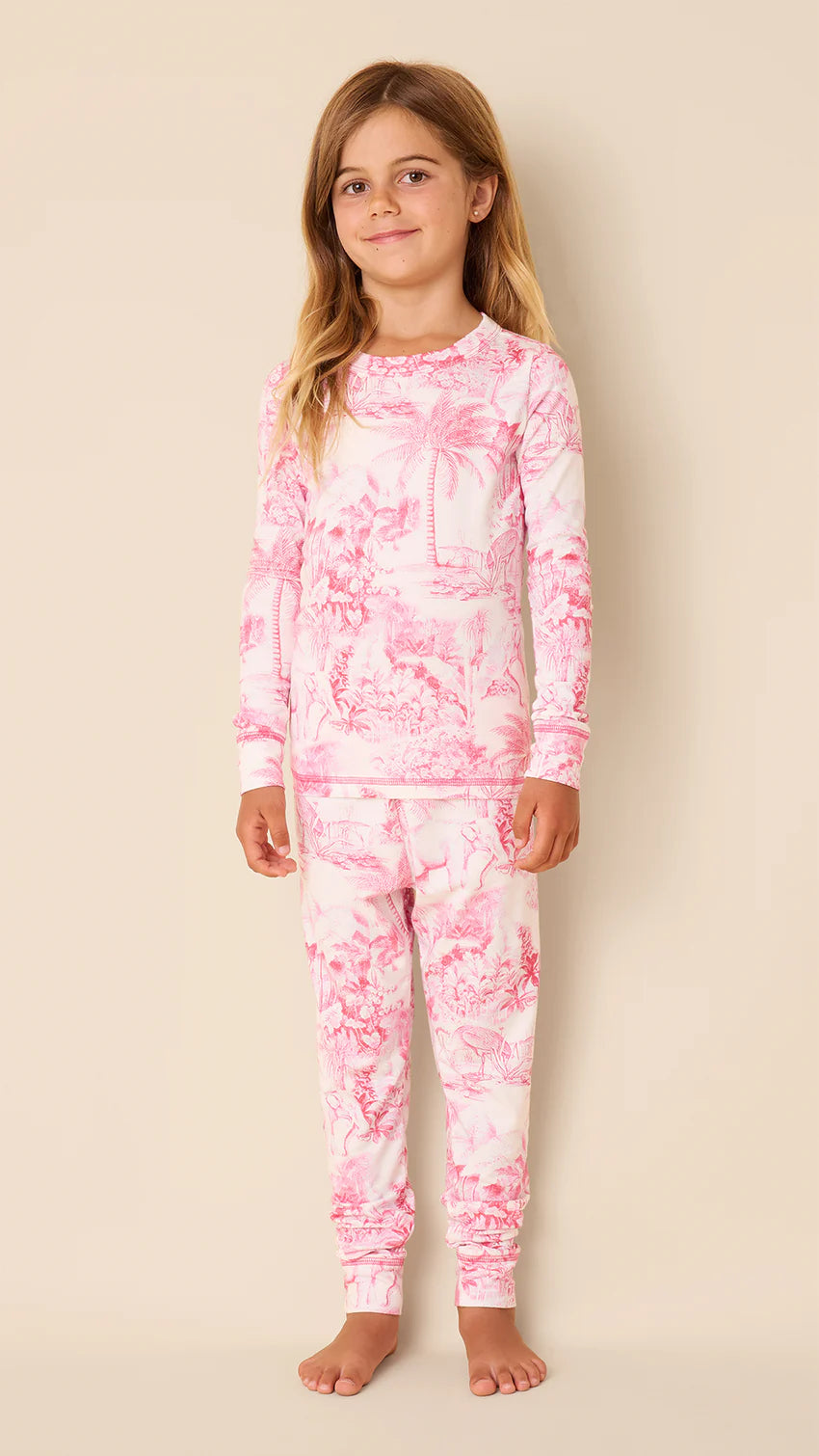 Pima Knit Kids Pajama Set