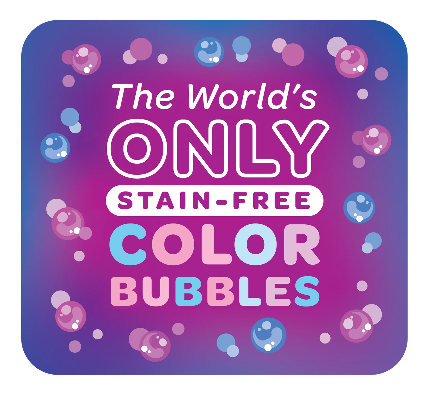 PoppinColorz Blabber Mouth Color Bubble Blaster