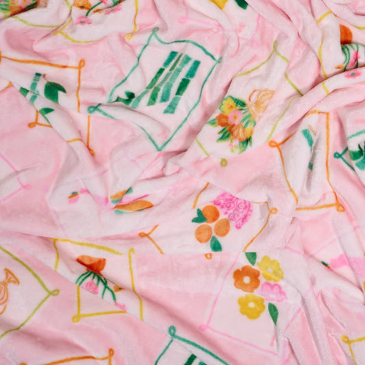 Mahjong Blanket