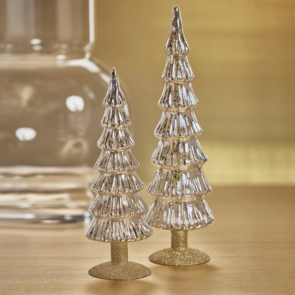 Miramonti Glass Tree on Gold Glitter Base