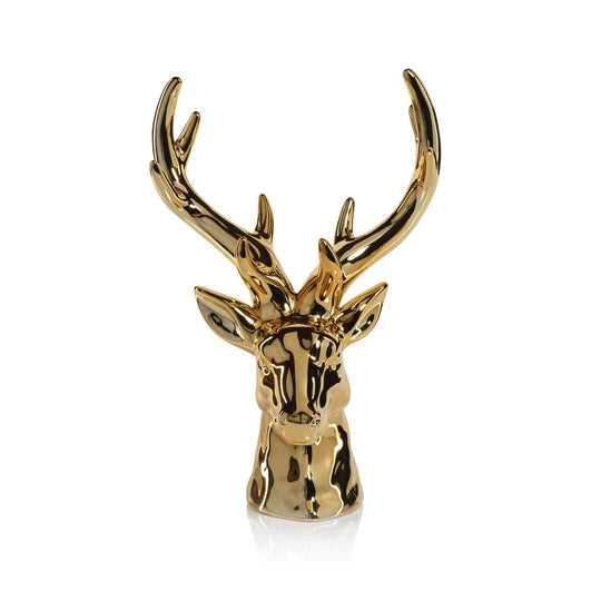 Rocky Mountain Ceramic Stag Head