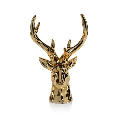 Rocky Mountain Ceramic Stag Head