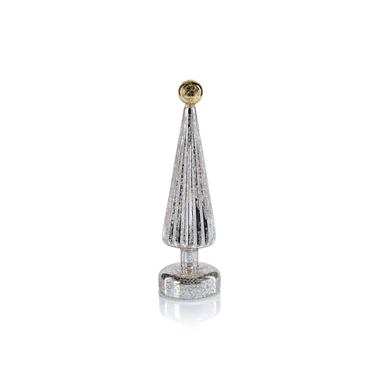 LED Tree with Globe Finial