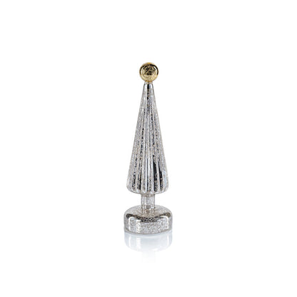 LED Tree with Globe Finial