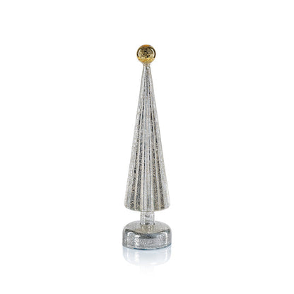 LED Tree with Globe Finial