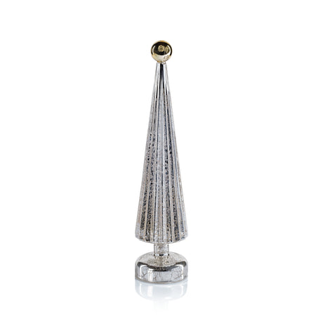 LED Tree with Globe Finial