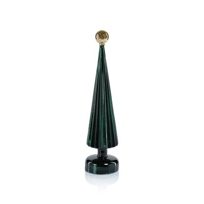 LED Tree with Globe Finial