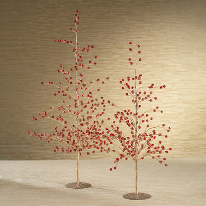Beaded Glass Berry Tree