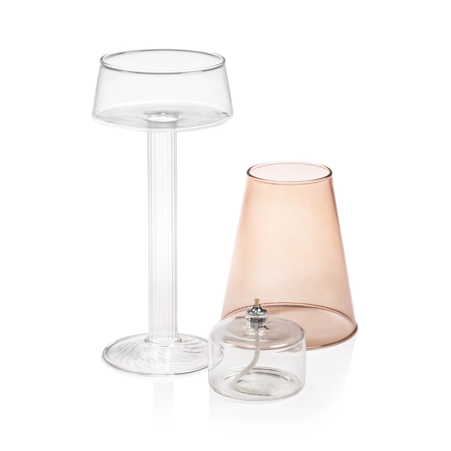 Dauphine Table Lamp with 3 oz Votive Oil Lamp